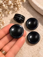Klotställ Svart Obsidian