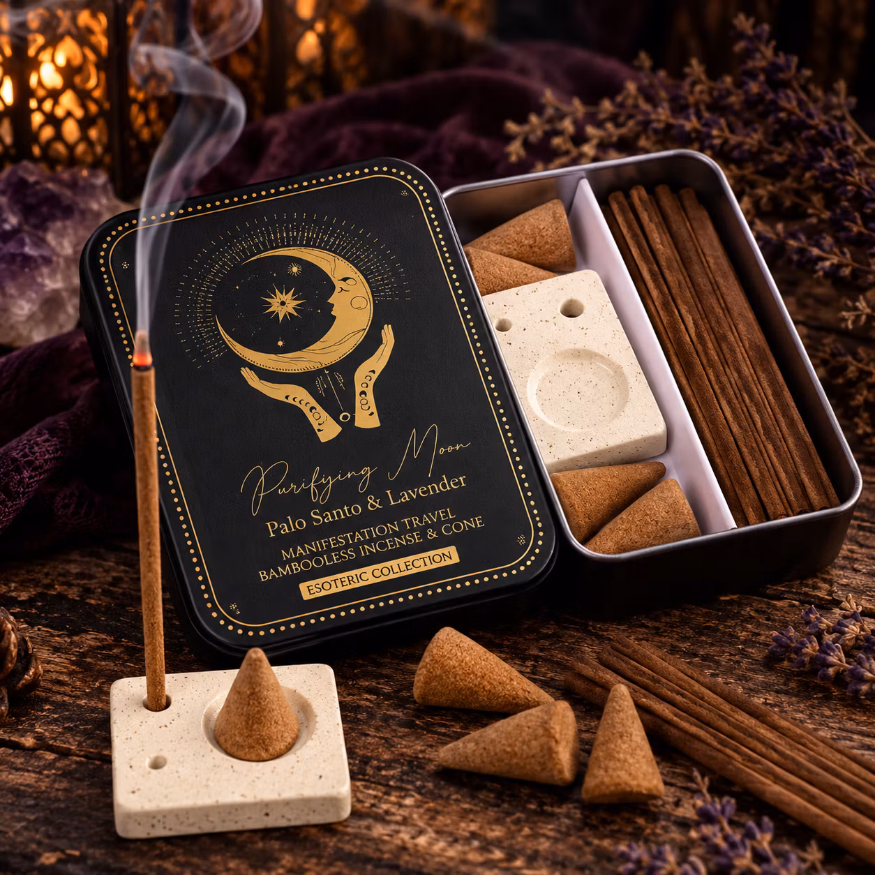 PUREWORKS Esoteric Collection Purifying Moon Rökelse