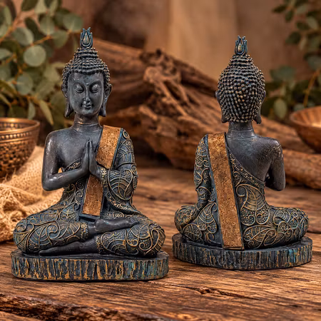 Praying Buddha Thai Antique