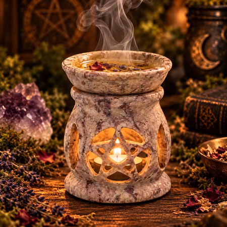 Aromalampa Pentagram | Indien