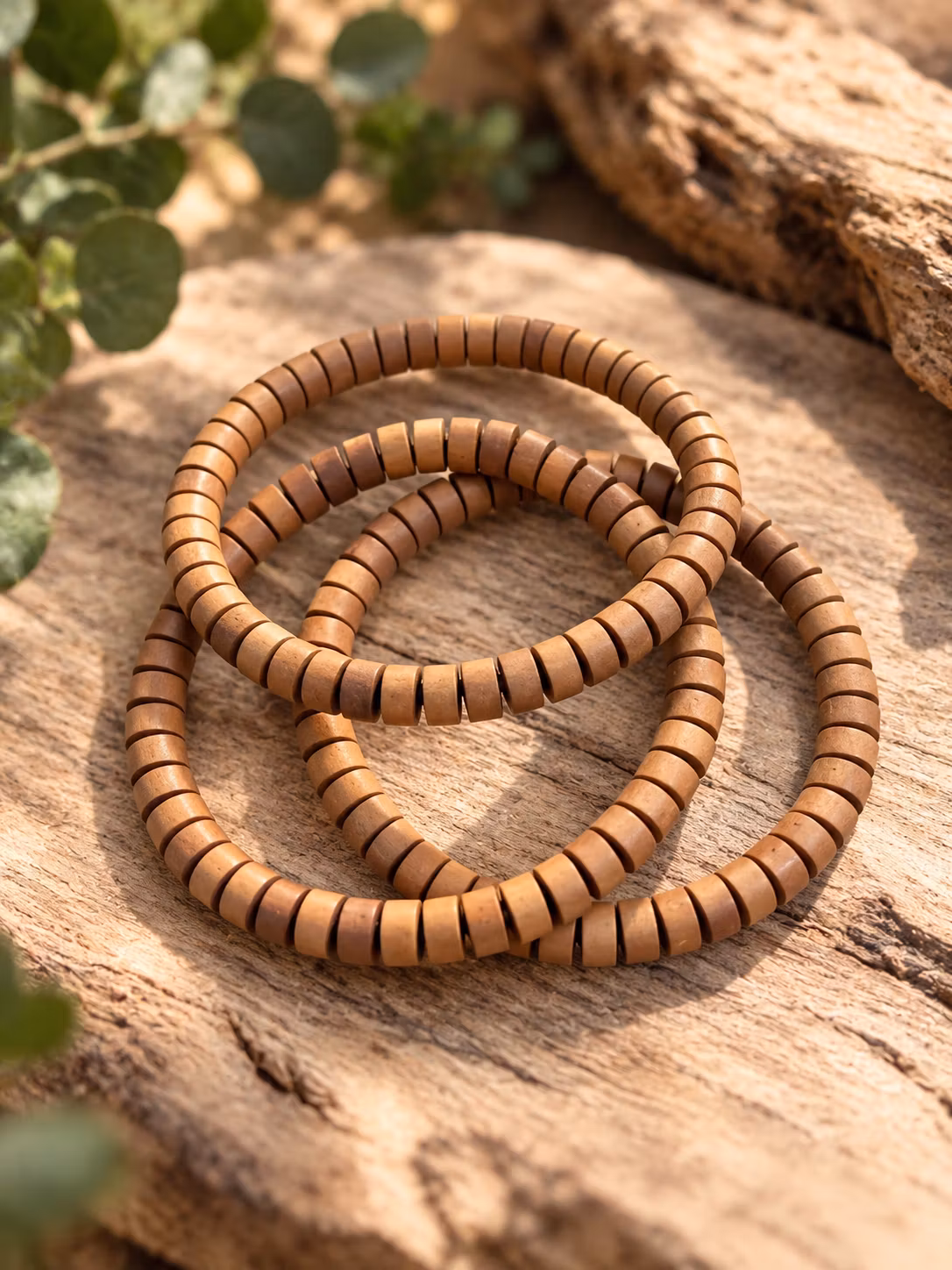 ”ERBJUDANDE” OLD STOCK Indiskt Mysore Sandelträ Armband