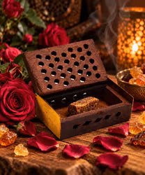 SONG OF INDIA Rose Amber Rock Perfume