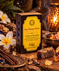 SONG OF INDIA Nag Champa Amber Rock Perfume