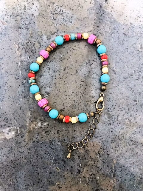 ALONISSOS armband Multi brons