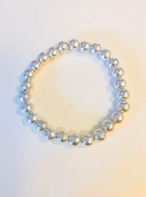 SILVERFÄRGAT armband