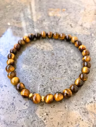 Tiger Eye stretch armband