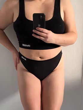SET | Topp &  Hög Bambu Stringtrosa