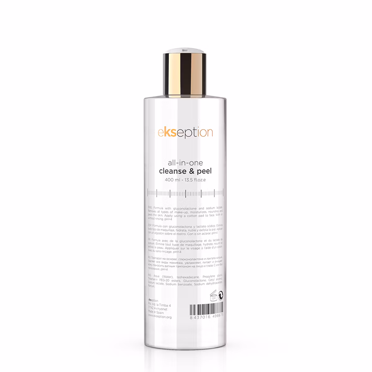 ALL- IN- ONE CLEANSE & PEEL 400 ML