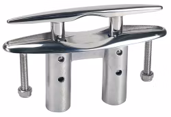 Uppfällbar pollare / knap i rostfritt "Hollow"