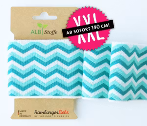 Hamburger Liebe´s Cuff Me Icon XXL Mintgröna vågor