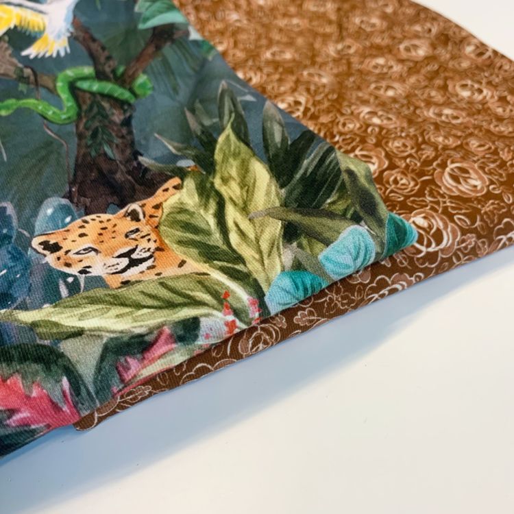 Go Jungle poplin (vävt bomull)