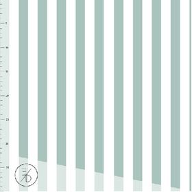 Vertical Dusty Mint by Elvelyckan Design
