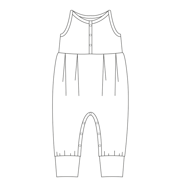 So Sew Me's Tracys Tornado Jumpsuit stl. 56 - 140