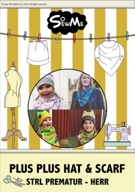 So Sew Me's Plus Plus Hat & Scarf