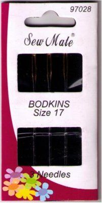 Sew Mate Bodkins nålar Size 17