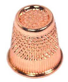 Hemline Fingerborg Roseguld Small
