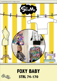 So Sew Me's Foxy Lady & Baby mönster paket