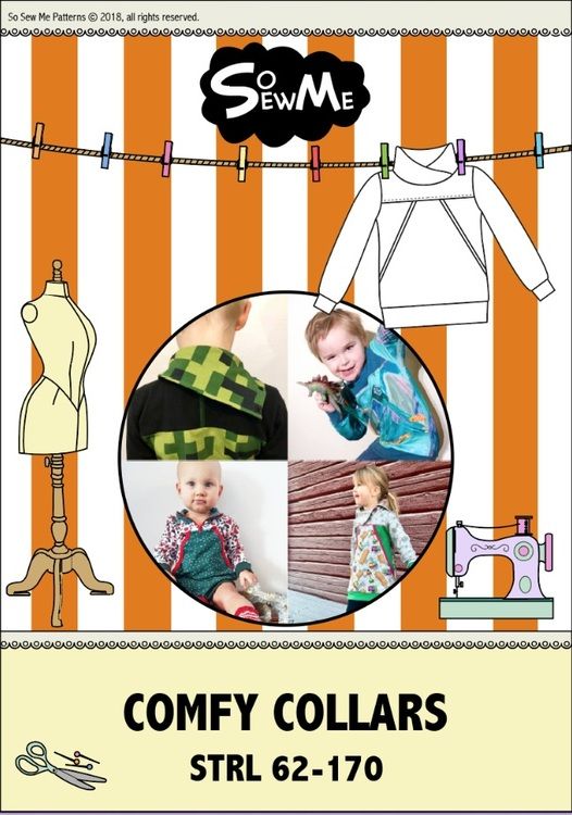 So Sew Me's Comfy Collars Strl 62-170