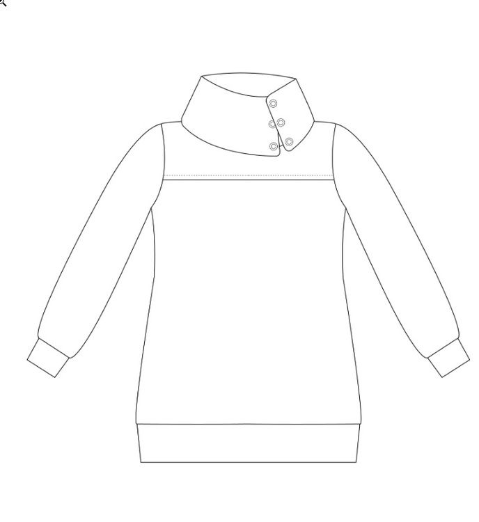 So Sew Me's Comfy Collars Strl 62-170