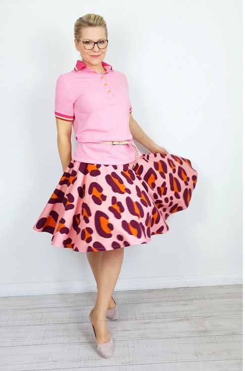 Safari XXL by Hamburger Liebe Jersey Rosa/vinröd Jersey