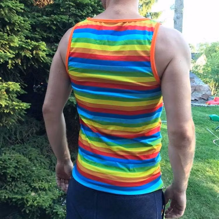 Made by Runi´s Tank top herr, stl. S-XXXXL