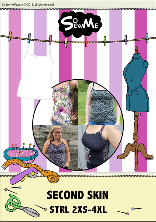 So Sew Me's Second skin 2XS - 4XL