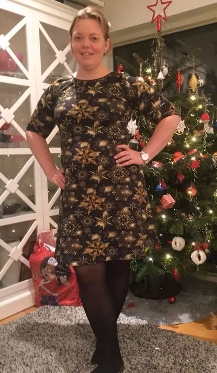 KONKURS! A-Line dress stl 34 - 54