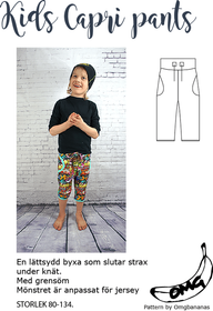 OMG Bananas Kids Capri storlek 80 - 134