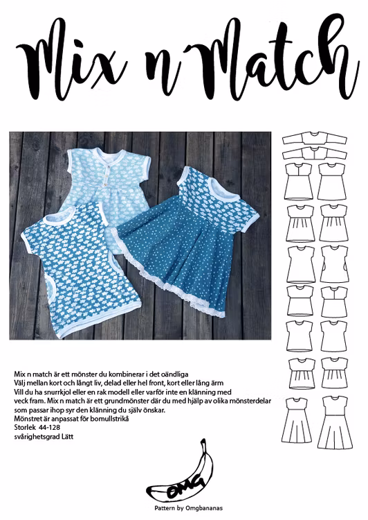 KONKURS! Mix n´match storlek 44 - 128