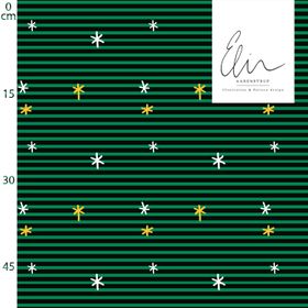 Ränder med glam X-mas green