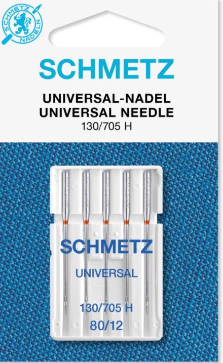 Schmetz Symaskinsnålar Universal 80/12 (130/705 H)