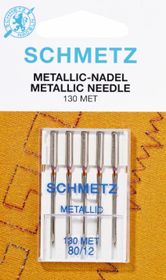 Schmetz Symaskinsnålar Metallic 80/12 (130 MET)