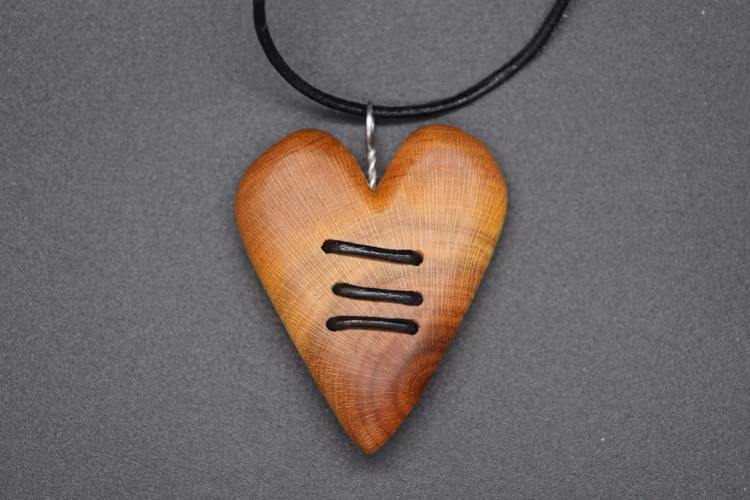 Halsband Hjärta