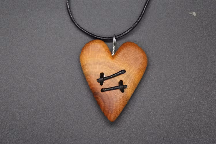 Halsband Hjärta