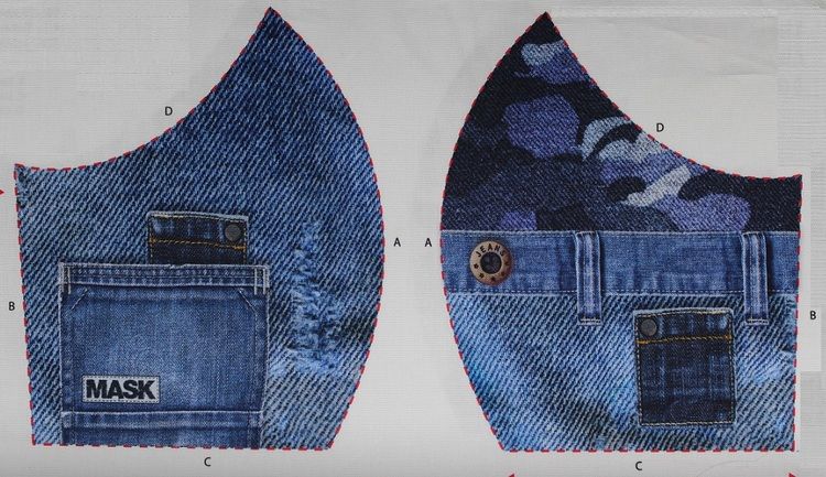 Jeans munskydd kit