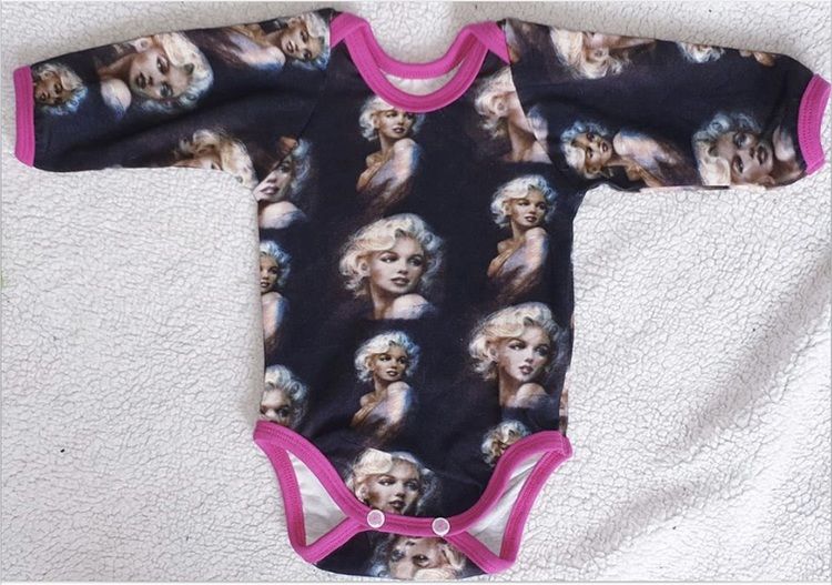 Body med Marilyn Monroe stl. 62