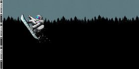 Yeti Crossing Forest French terry panel