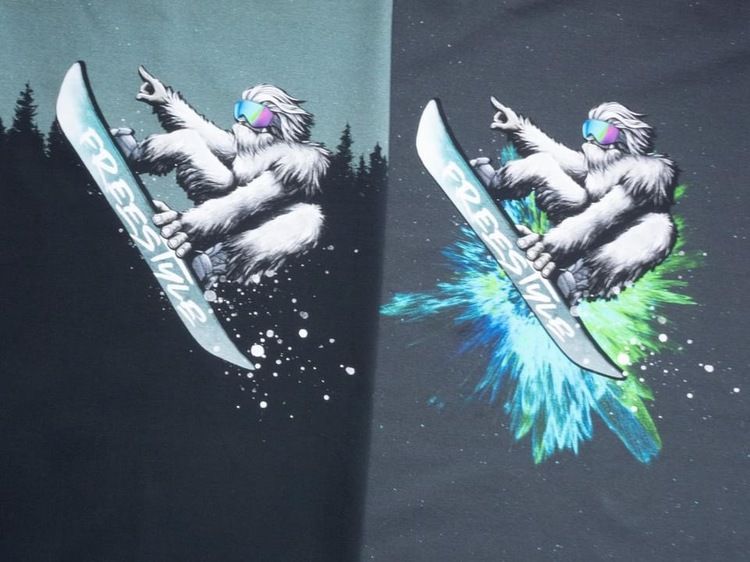 Yeti Crossing Skogen French terry panel