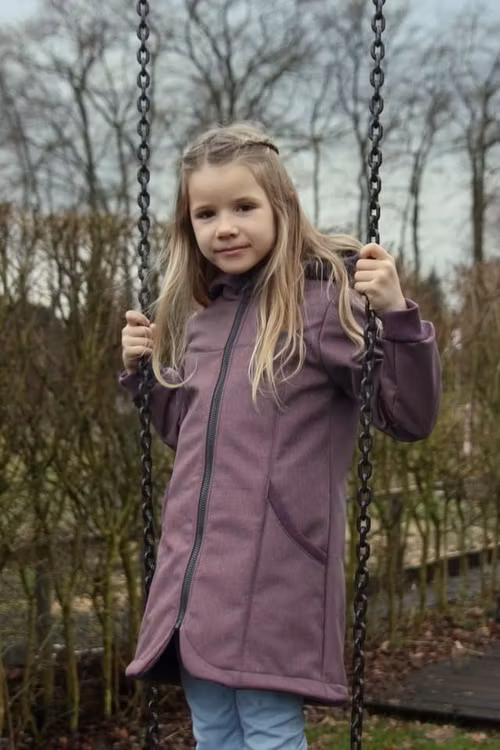 Skylar softshell Melange Rose