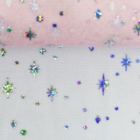 Elsa Stars rosa tyll