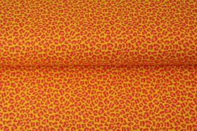 Gul/orange Leopard mönstrat