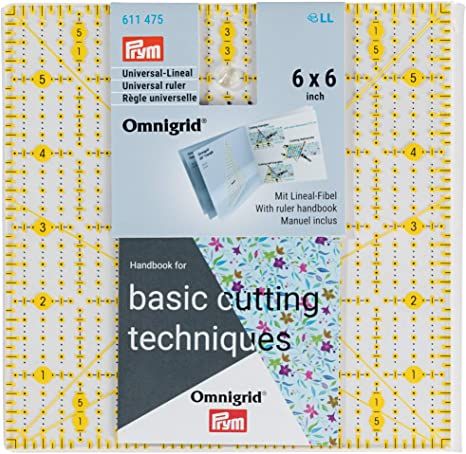 Prym linjal 6” x 6”