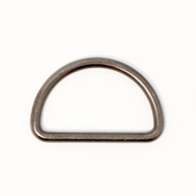 D-ring 25 mm Gun metal