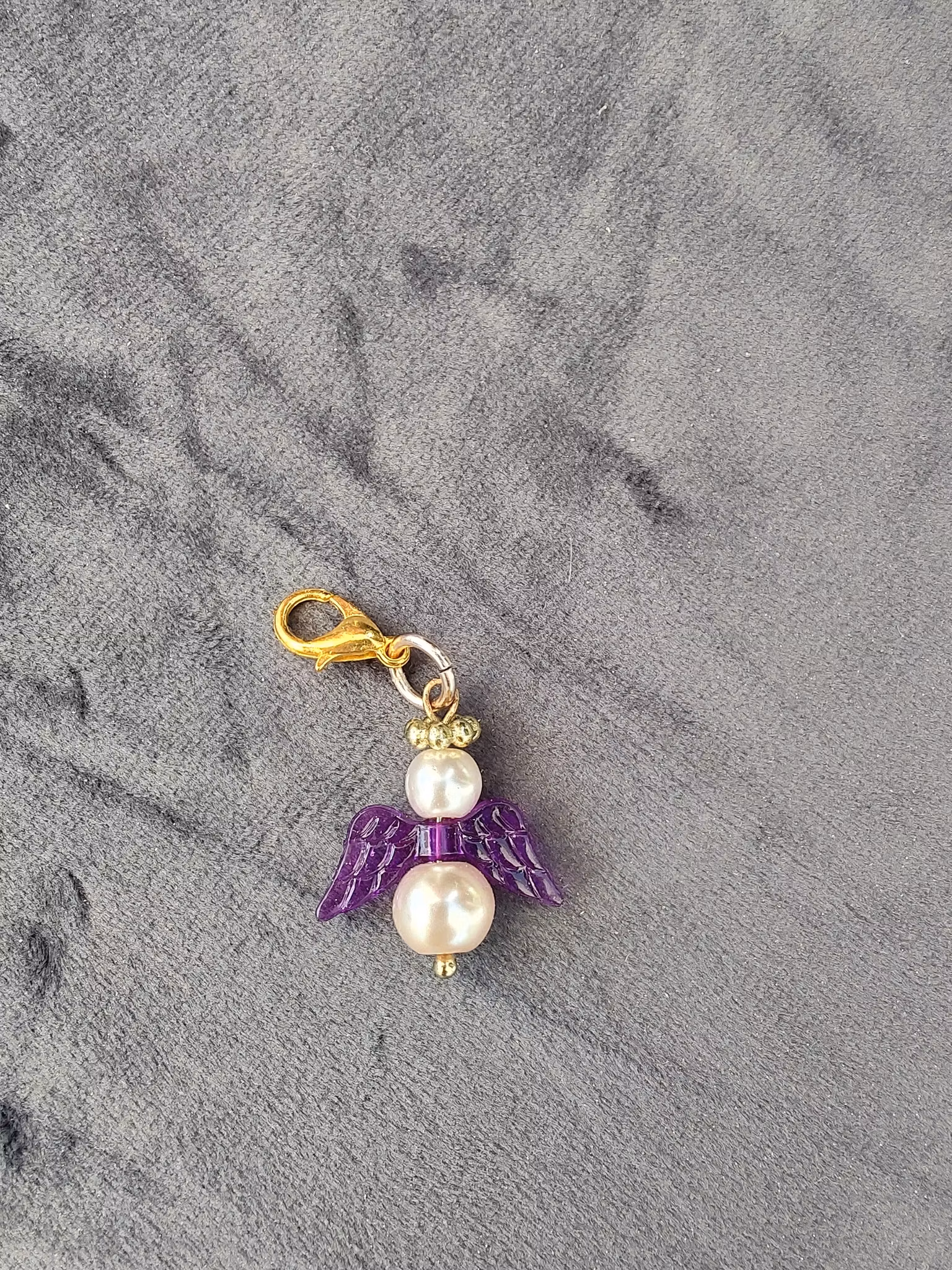 Small angel keyring
