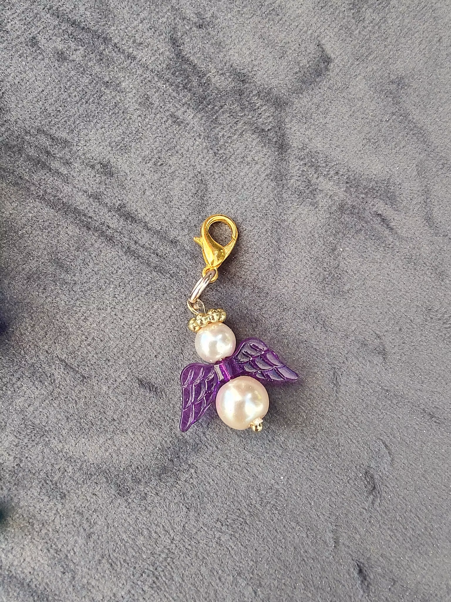 Small angel keyring