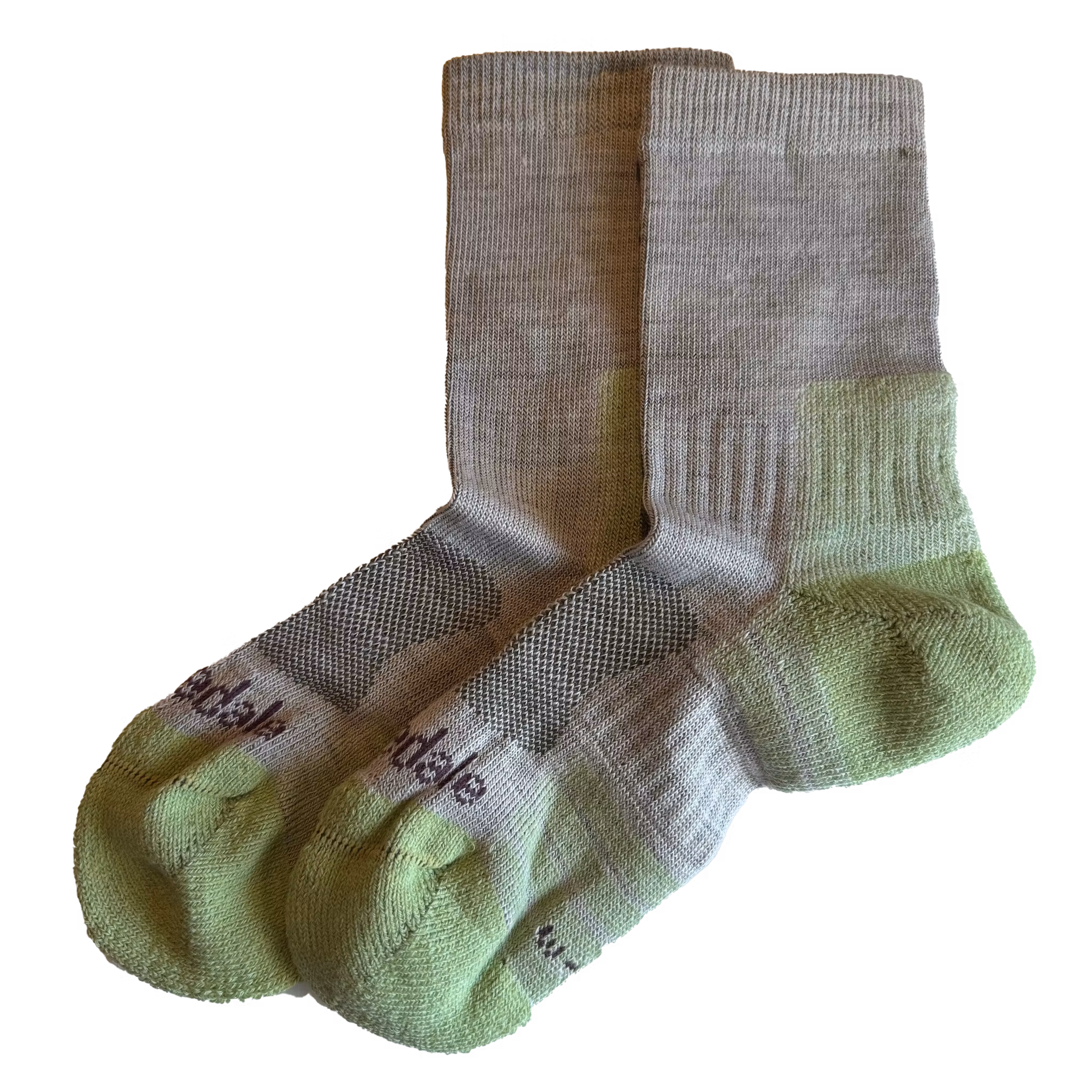 Bridgedale Trail Light (Dam) - Natural/Lime: Large (41-43)