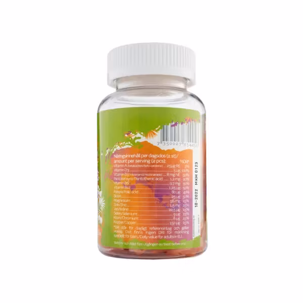 Monkids Vitamin + Mineral 60 chewable tablets