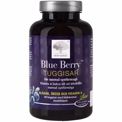 New Nordic Blue Berry Tuggisar 60 st