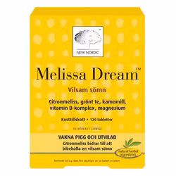 New Nordic Melissa Dream 120 tablets