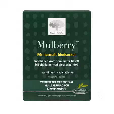 New Nordic Mulberry 120 tabletter
